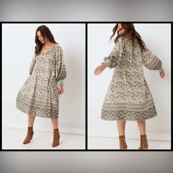 SPELL & THE GYPSY Collective Ash Journey Boho Dress Size XS NWT - Picture 1 of 16